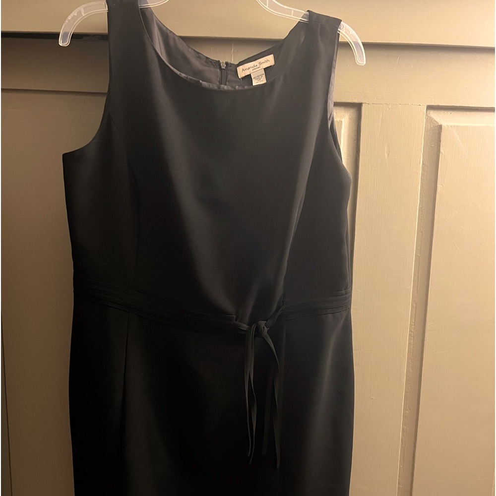 Black cocktail dress, size 14